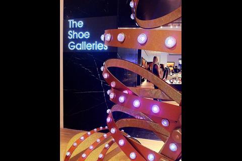 The Shoe Galleries in Selfridges in London